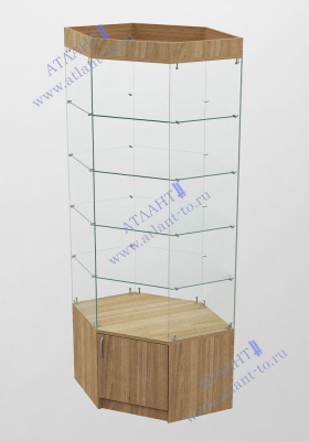 8ТК-Витрина из стекла серия "Бюджет"