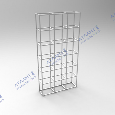 Каркас стеллажа тройной ВВП-22