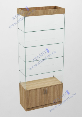 5ТК-Витрина из стекла серия "Бюджет"